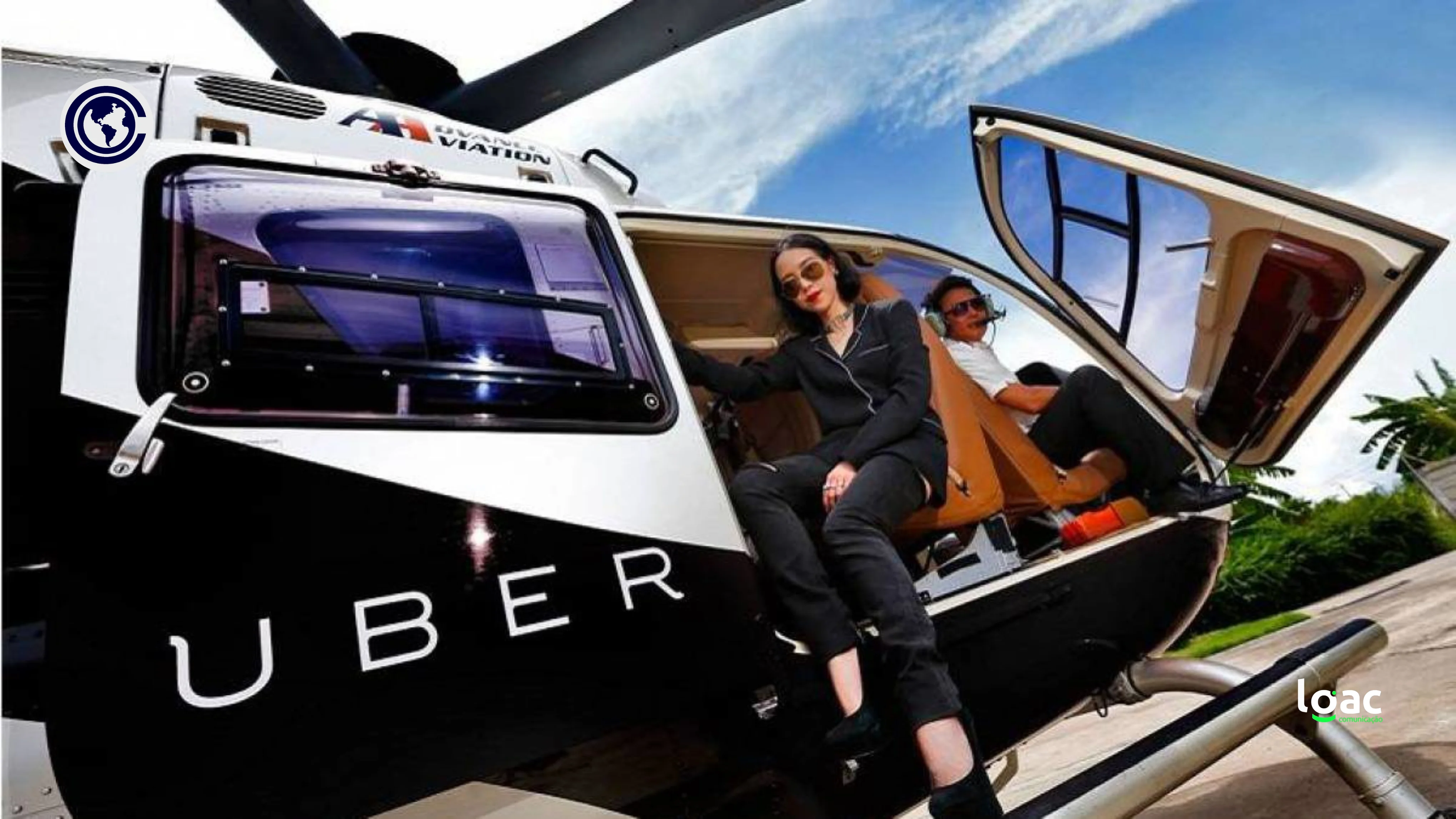 Uber anuncia lançamento de helicópteros para transporte urbano a partir de 2026